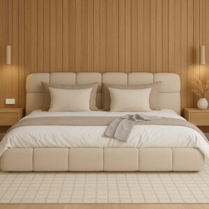 Modern Luxury Upholstered Bed for modren room